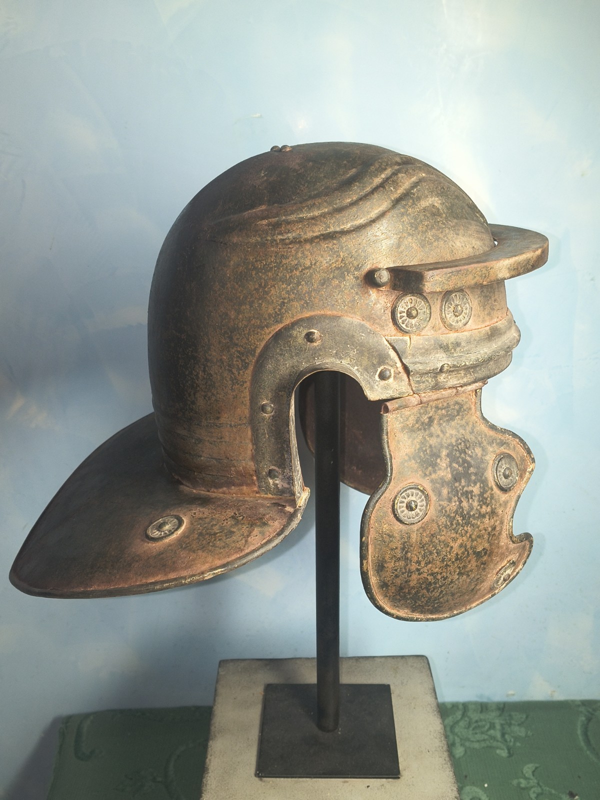 antique Roman Legionary Helmet Weisenau Type Victorian Period