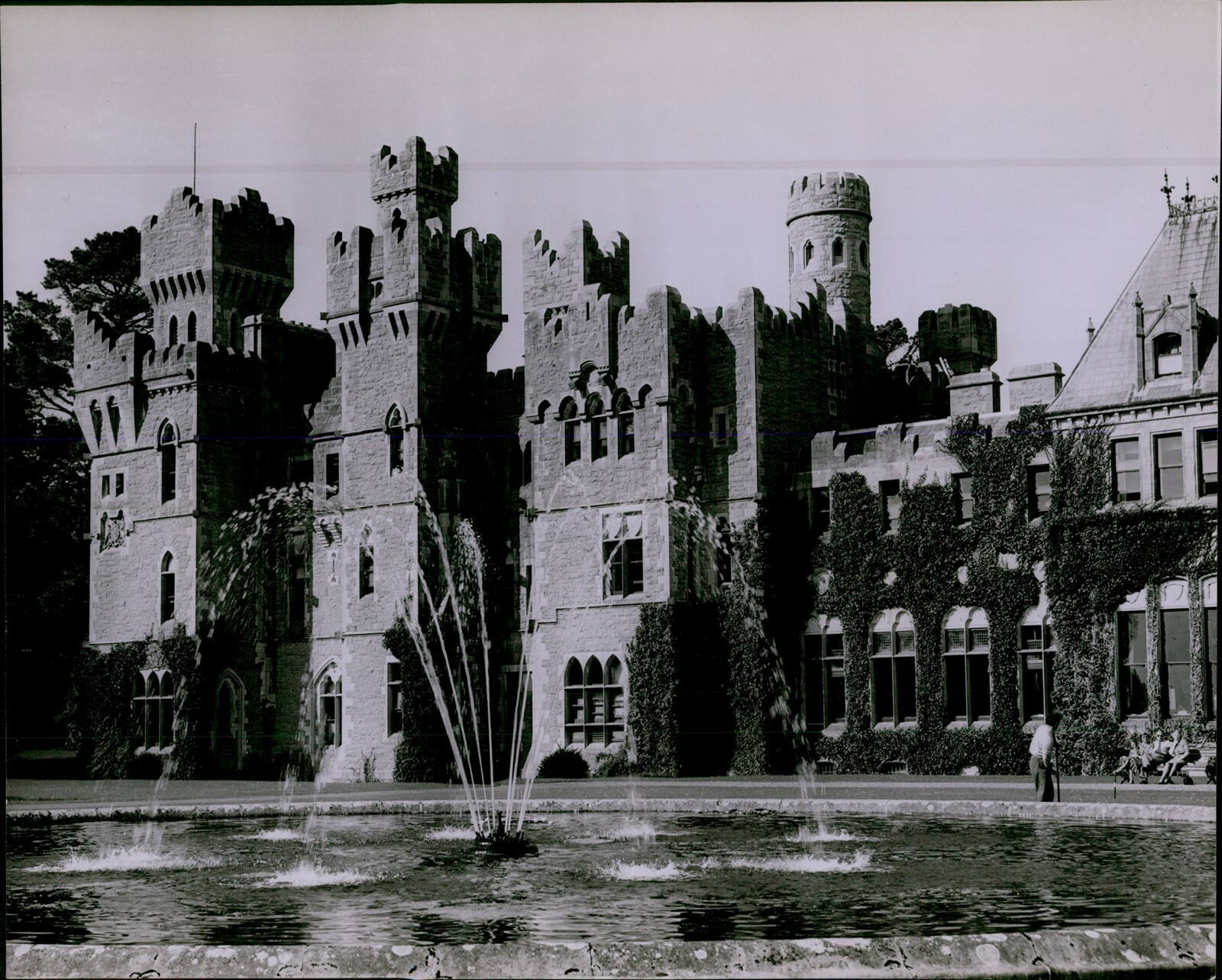 LD211 1963 Original Photo ASHFORD CASTLE ESTATE Cong Co Mayo Ireland Historic