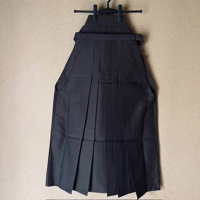 Japanese Hakama Samurai Pants for Men Kendo Aikido Traditional Kimono Style H4
