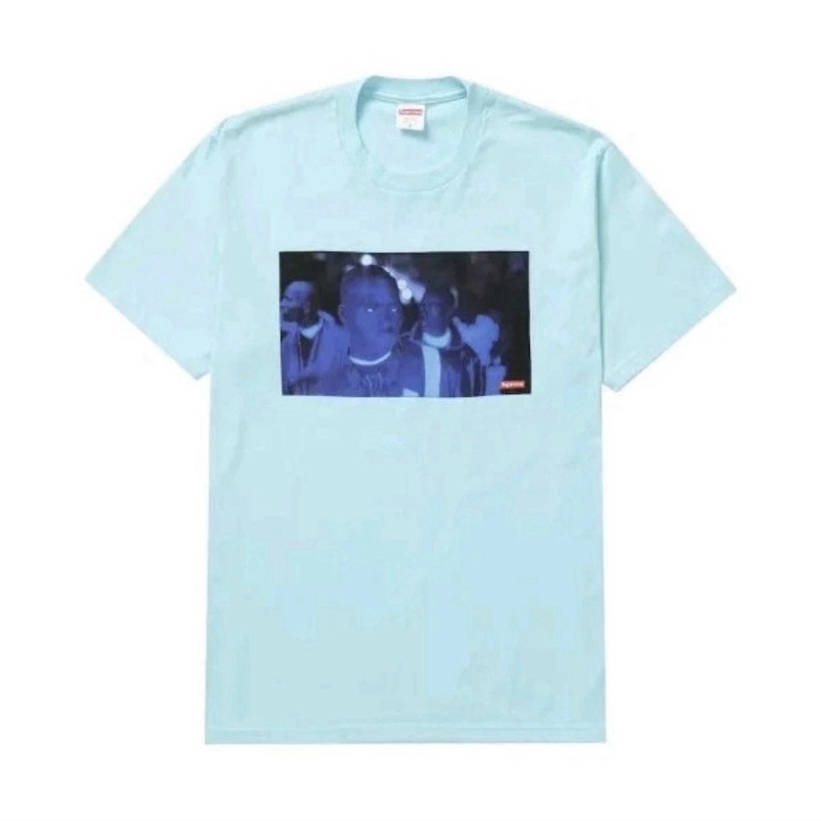Supreme America Eats Its Young Congo Blue Men\'s Graphic Tee Size M