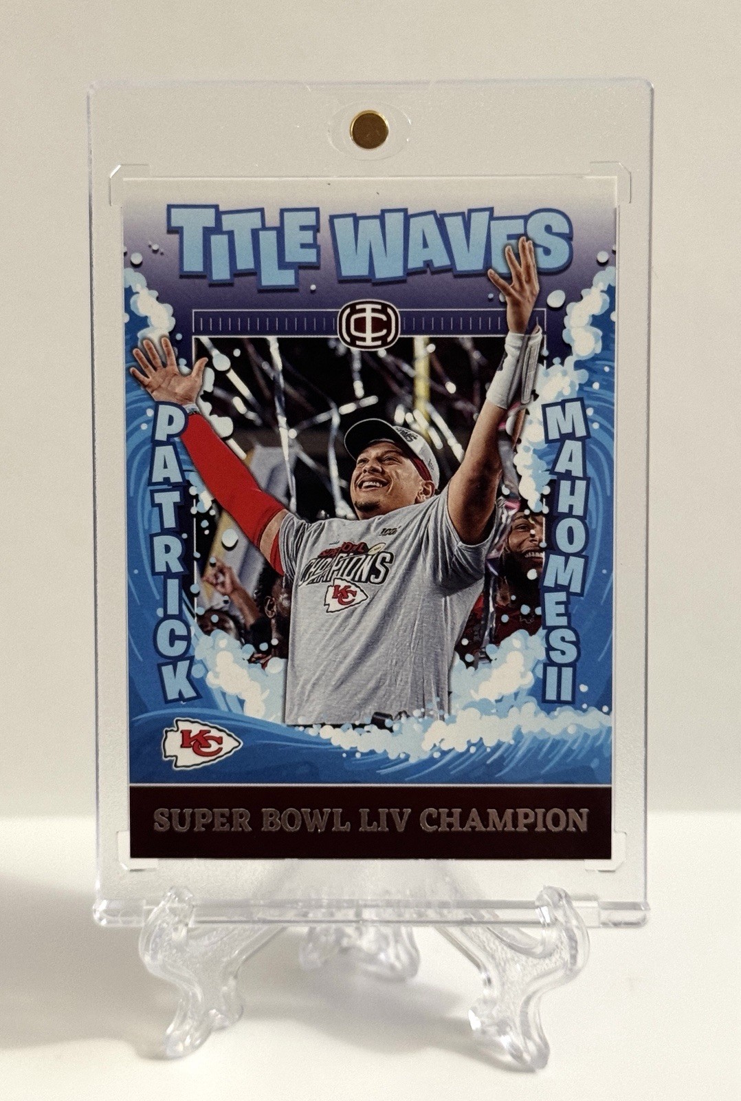 2025 Panini Icon Collection - Title Waves #TW-2 Patrick Mahomes II KC Chiefs 2025 Panini Icon Collection - Title Waves #TW-2 Patrick Mahomes II KC Chiefs