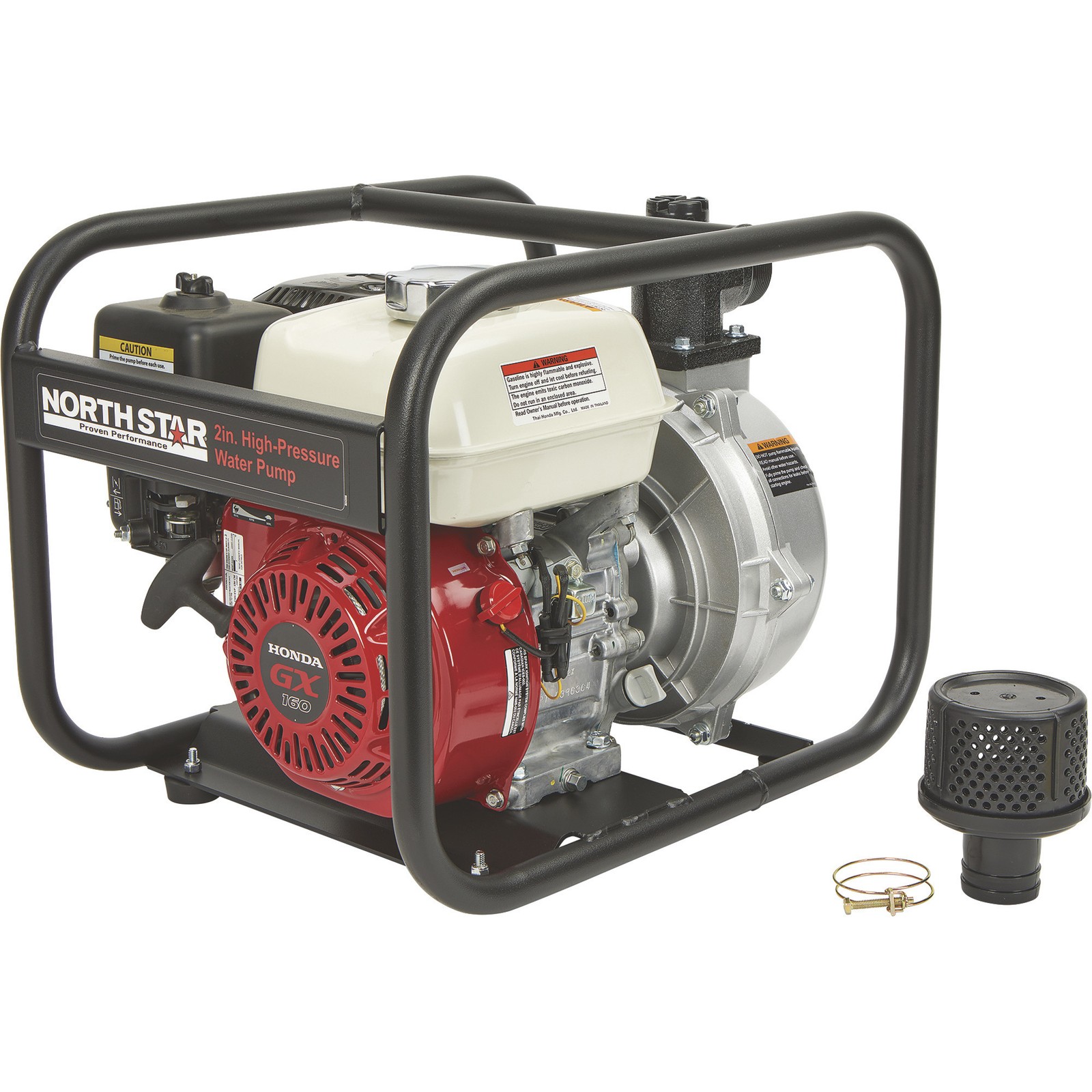 NorthStar High-Pressure Water Pump, 8120 GPH, 94 PSI, 2in. Ports, 163cc Honda NorthStar High-Pressure Water Pump, 8120 GPH, 94 PSI, 2in. Ports, 163cc Honda
