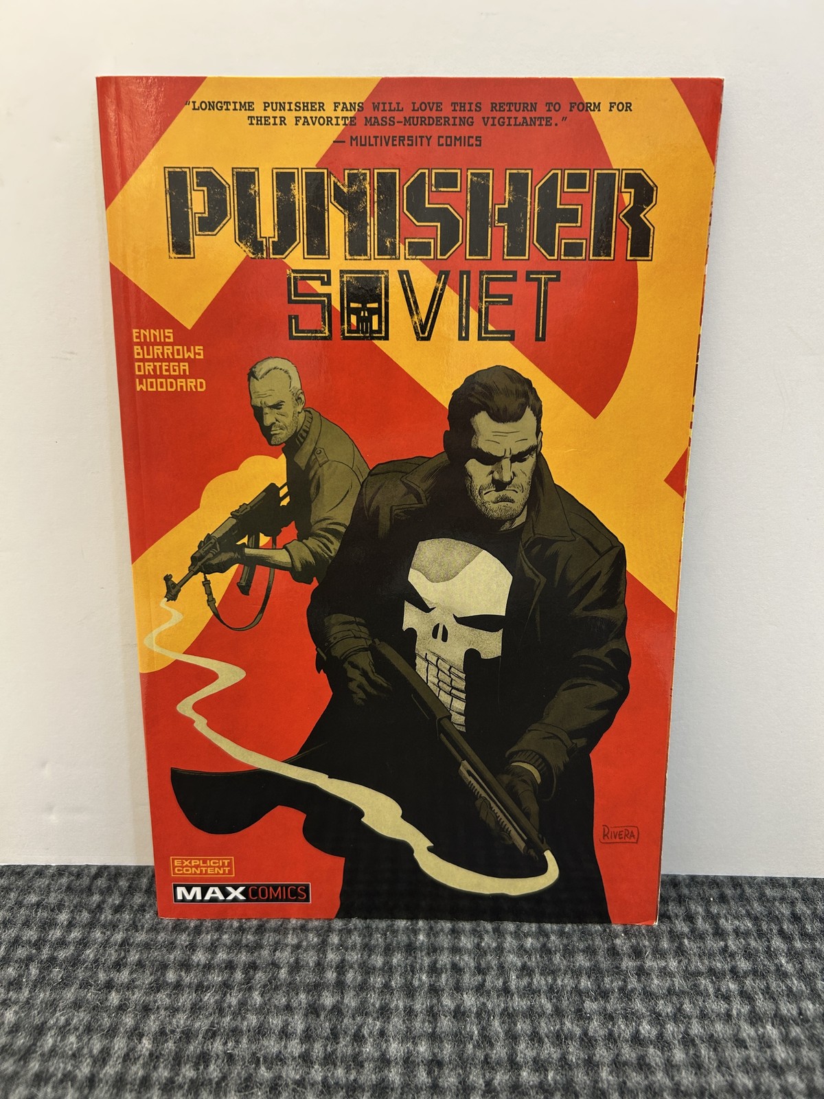 Punisher Soviet Marvel Max TPB Trade Paperback Garth Ennis Jacen Burrows OOP Punisher Soviet Marvel Max TPB Trade Paperback Garth Ennis Jacen Burrows OOP