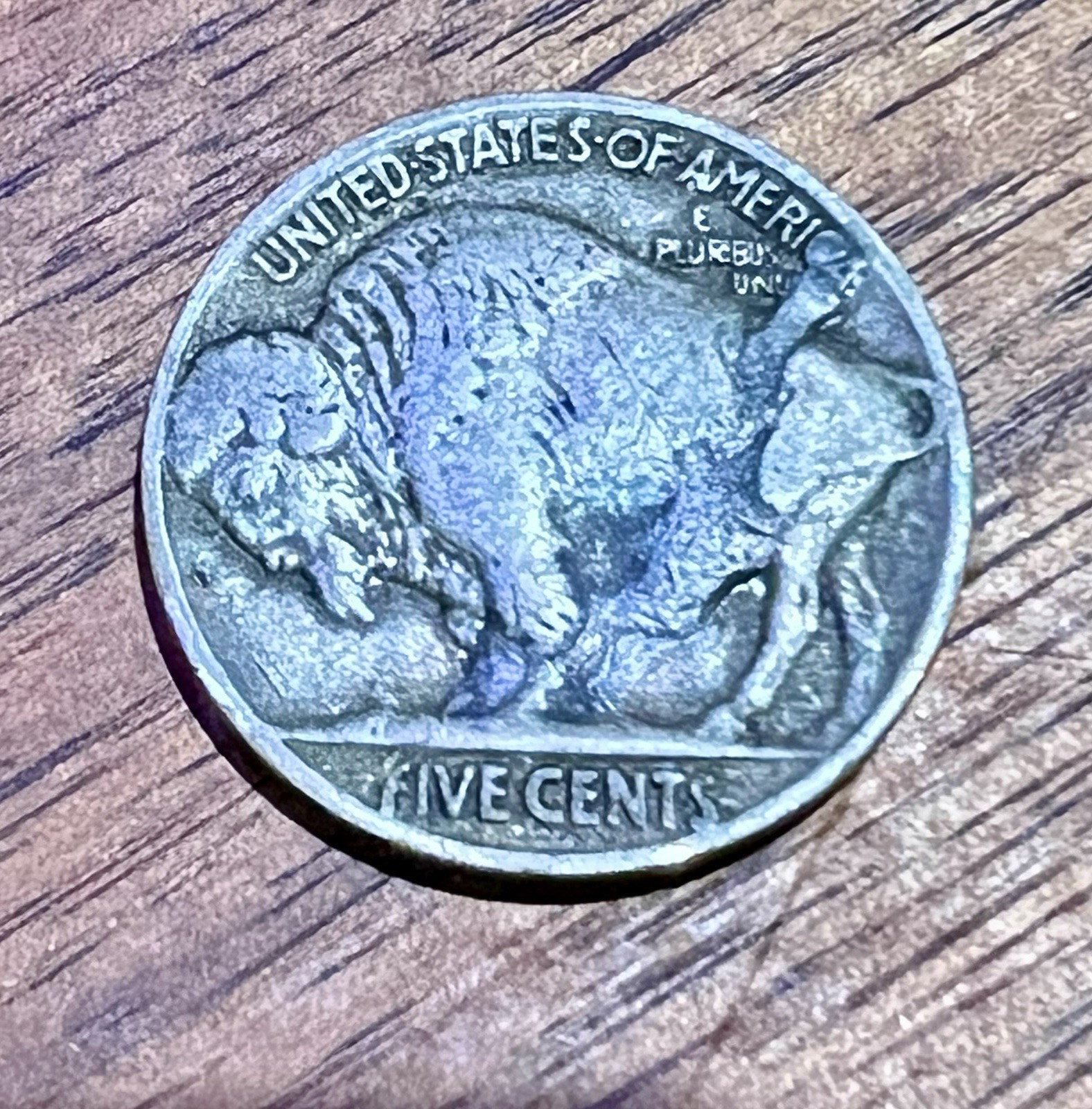 1 of a kind Unique reverse Error 1936 5C Buffalo Nickel No mint Mark 1 of a kind Unique reverse Error 1936 5C Buffalo Nickel No mint Mark