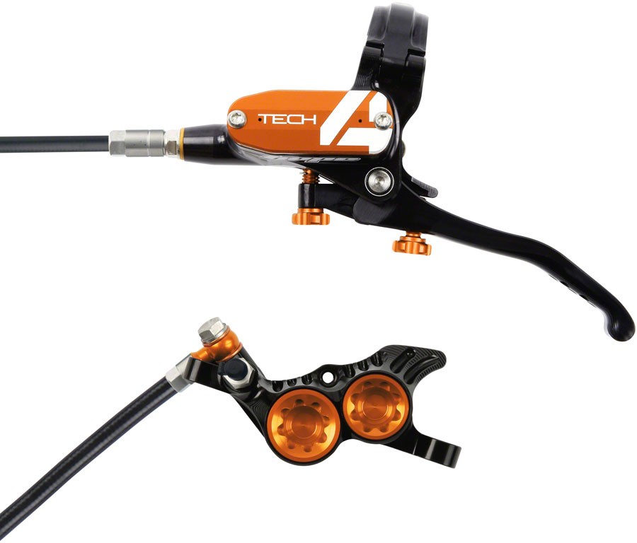 Tech 4 V4 Disc Brake & Lever Set - Hope Tech 4 V4 Disc Brake and Lever Set -