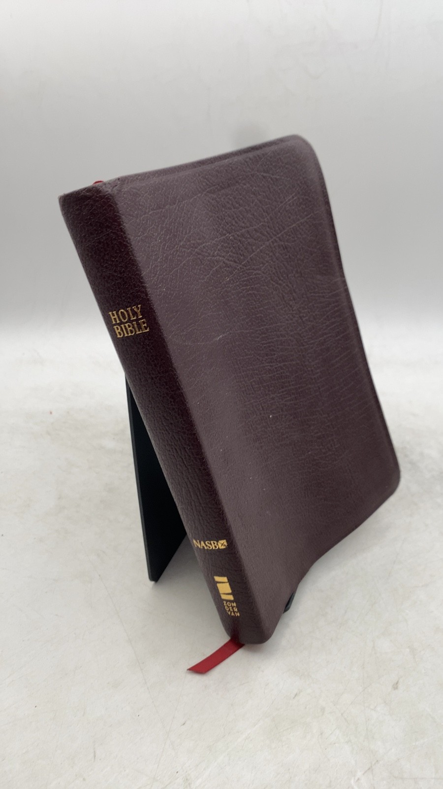 NASB Thinline Bible Leather Bound 2002