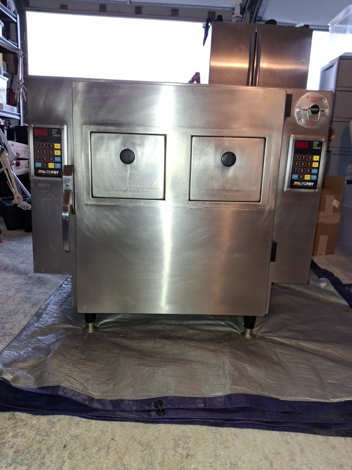AutoFRY MTI-40C Double Basket 6 Gallon Automatic Self-Contained Ventless Fryer AutoFRY MTI-40C Double Basket 6 Gallon Automatic Self-Contained Ventless Fryer