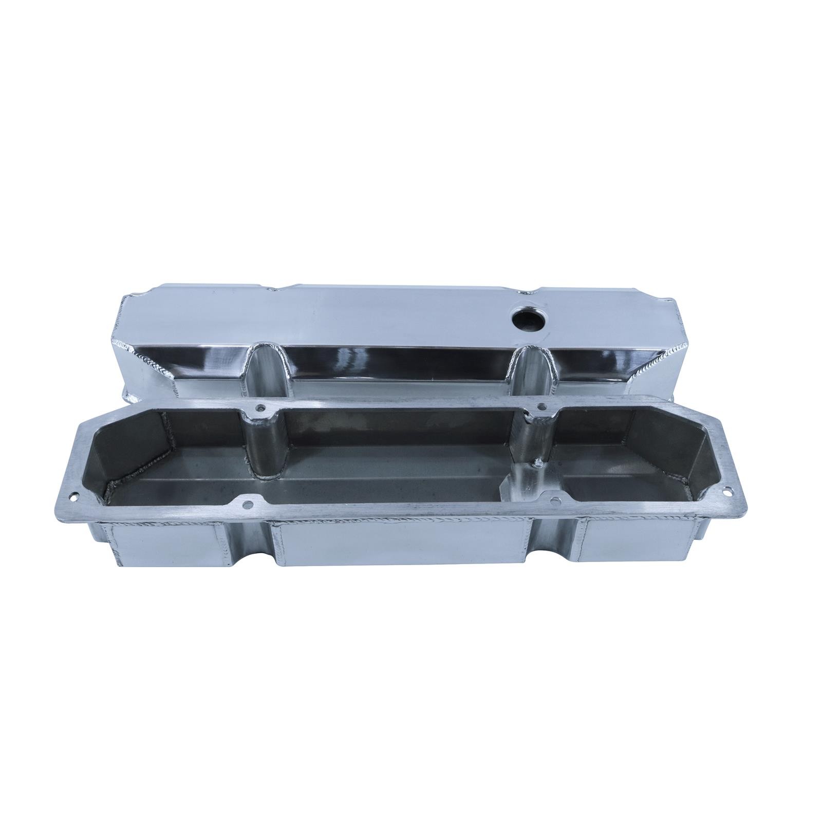 Speedway Motors Fabricated Polished Aluminum Valve Covers Speedway Motors Fabricated Polished Aluminum Valve Covers