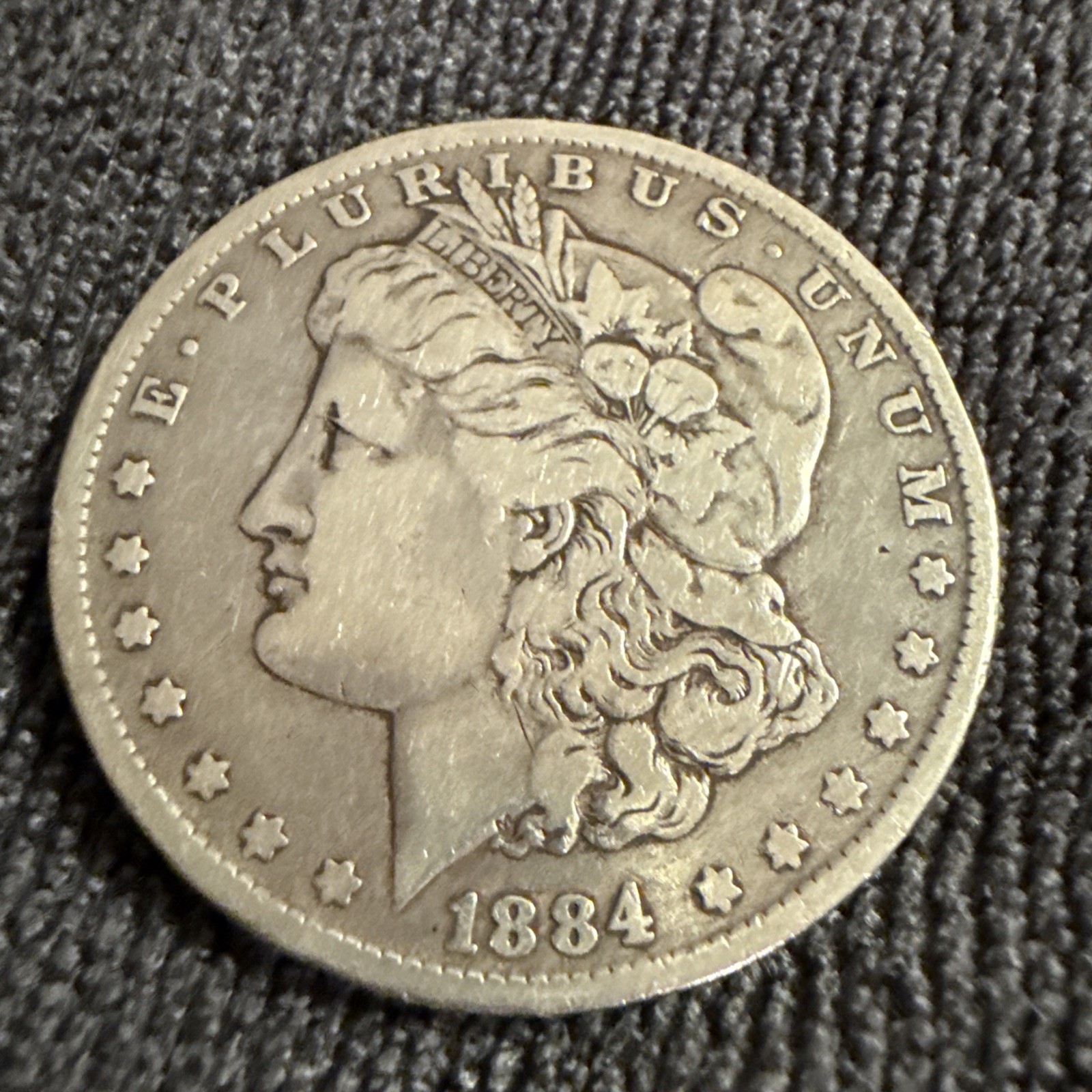 1884  O Morgan Silver Dollar $1 ❤️💯