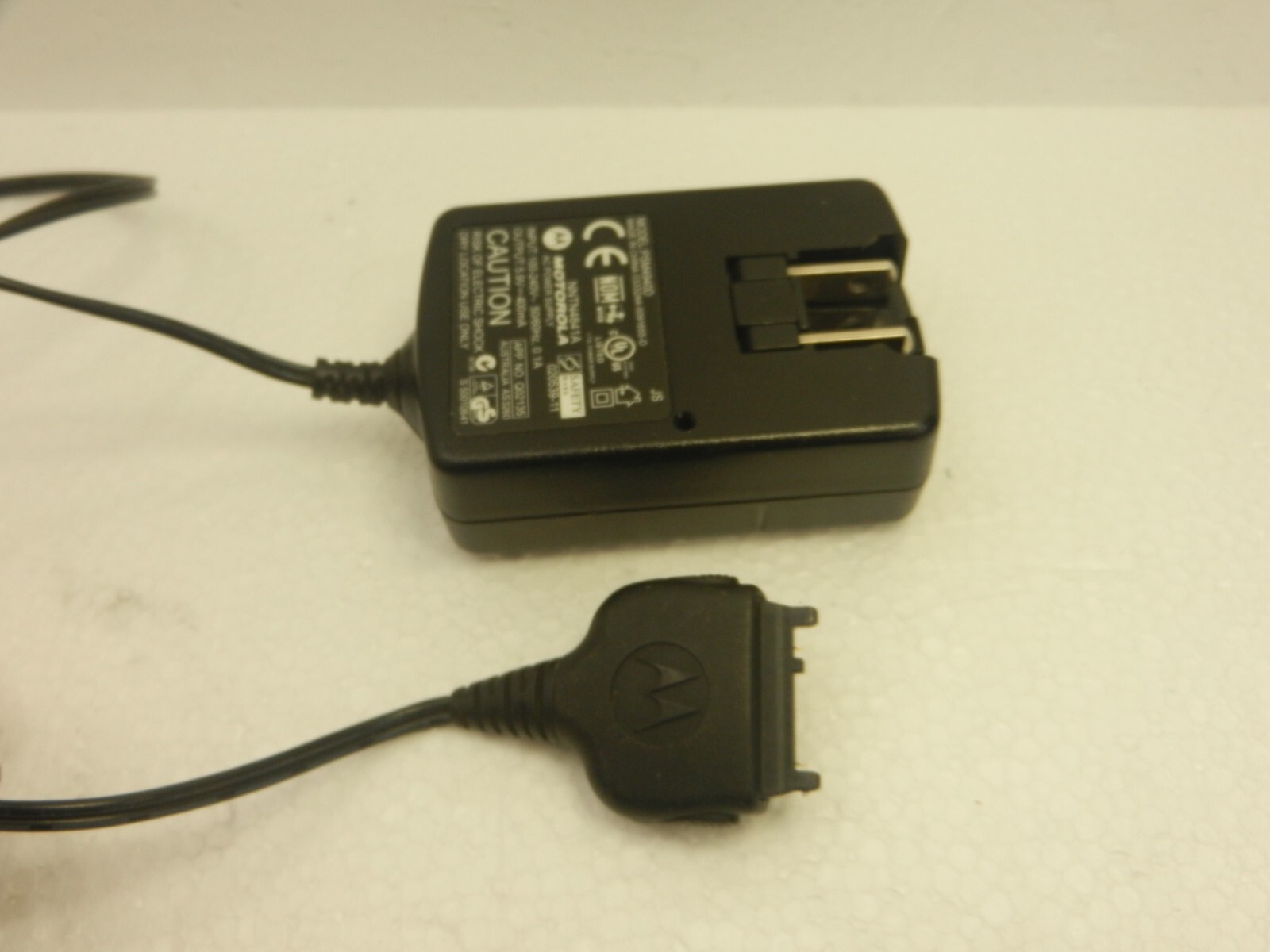 Genuine OEM Motorola DCH4-050US-0302 AC Wall Charger  NNTN6257A DCH4-050US-0302