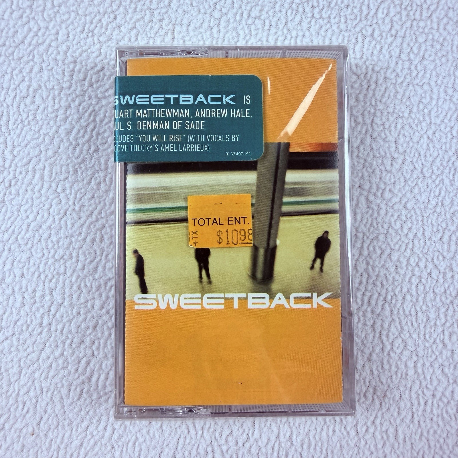 Sweetback Self Titled Cassette Tape R&B Soul Electronic Sade Band