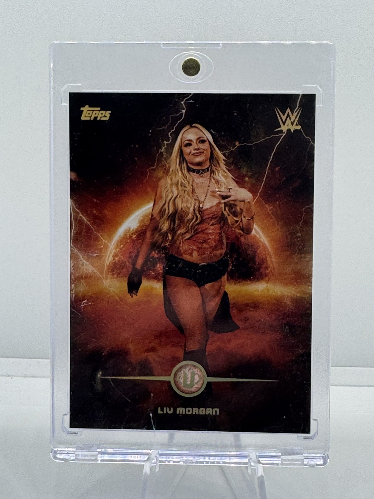 2026 Topps  WWE Universe Liv Morgan Flashpoint Insert SSP Case Hit