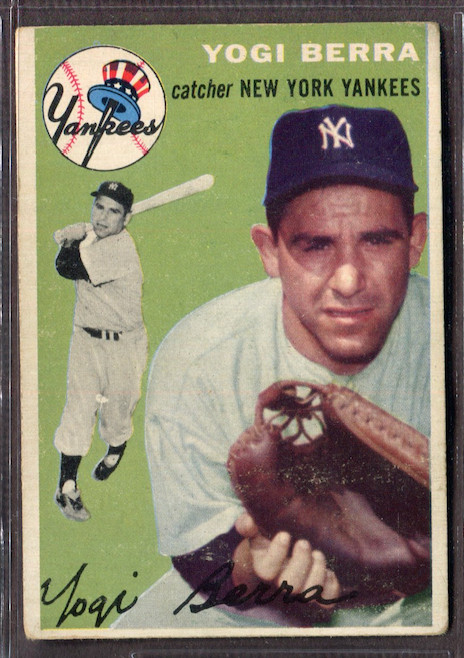 1954 Topps Set-Break # 50 Yogi Berra VG-VGEX *JAYSACE* 1954 Topps Set-Break # 50 Yogi Berra VG-VGEX *JAYSACE*