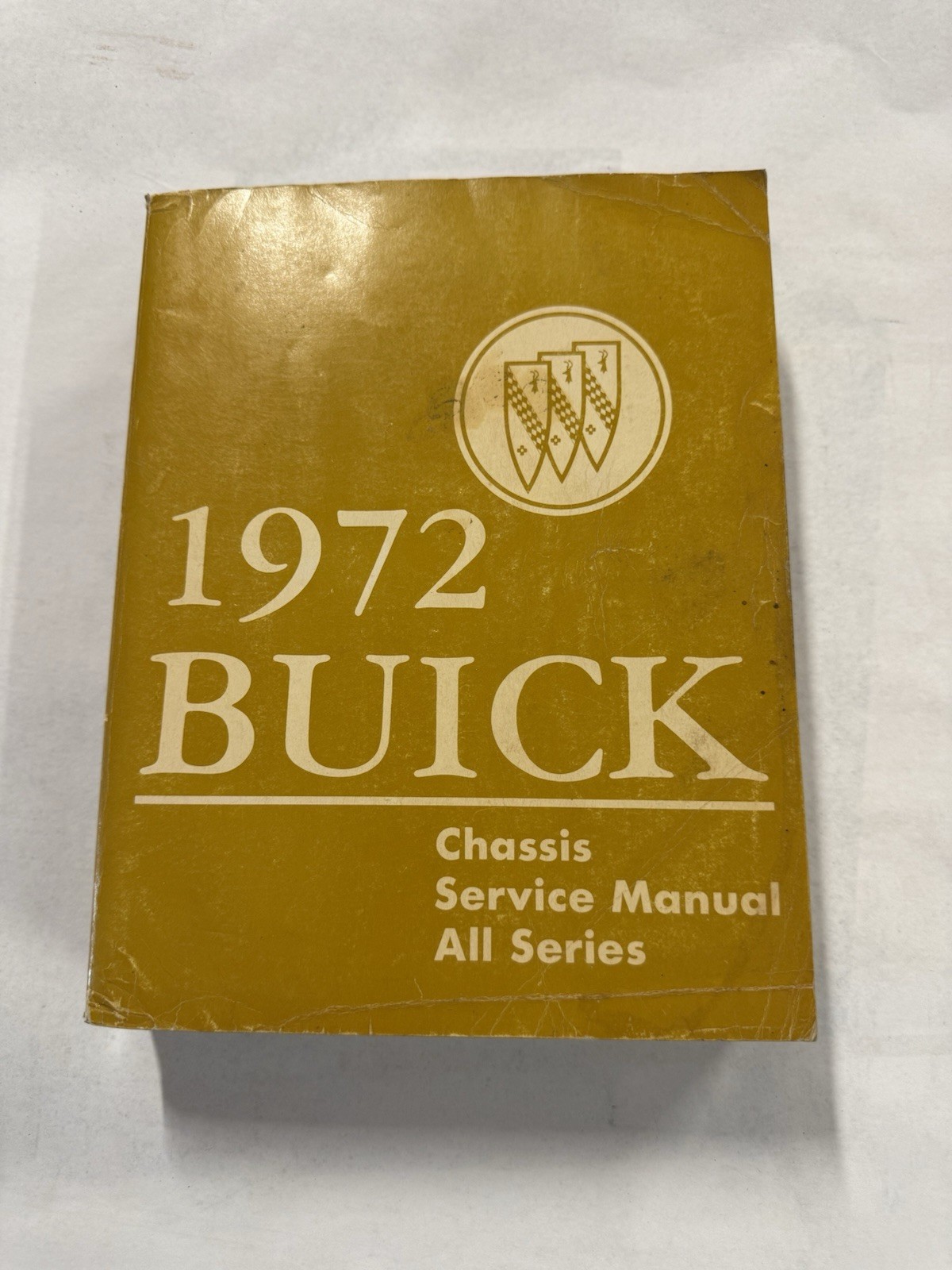 Vintage 1972 Buick Chassis Service Manual All Series OEM Factory Repair Shop USA