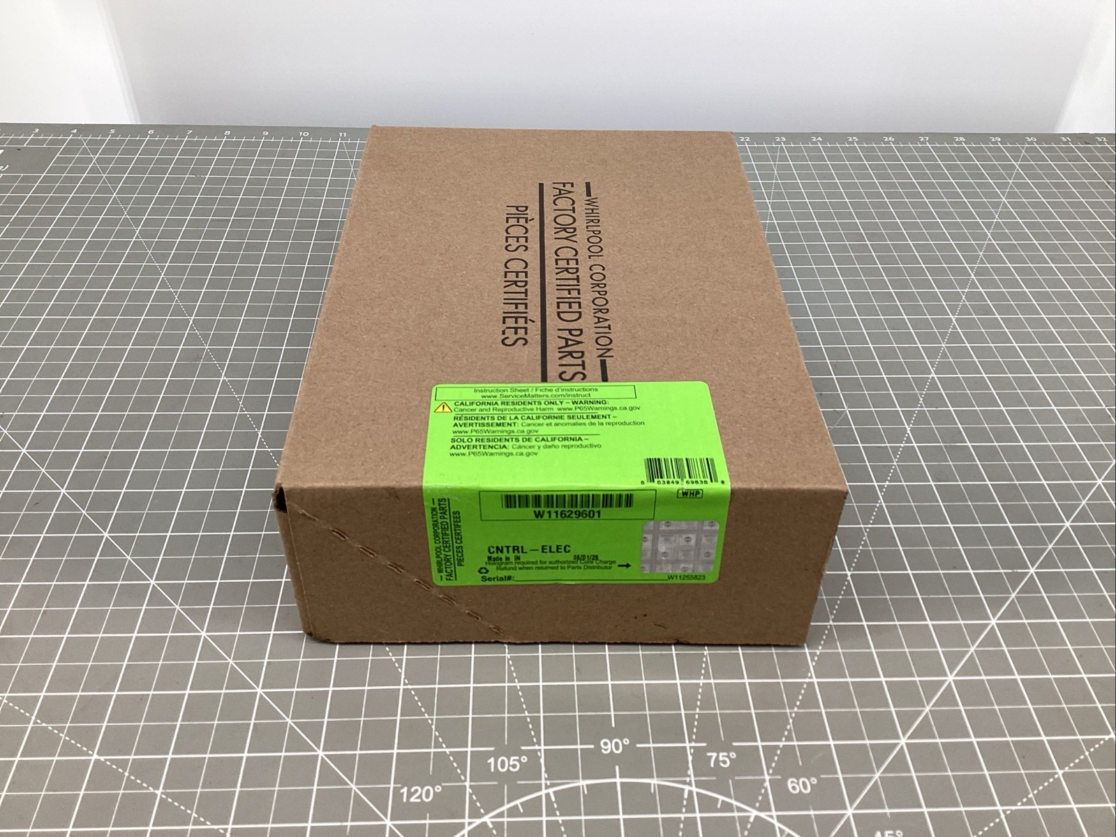 W11629601 - *New In Box*Whirlpool Stacked Washer Laundry Center Control Board