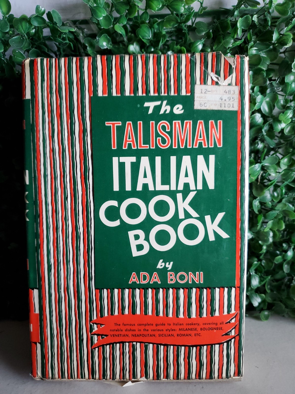 The Talisman Italian Cook Book Ada Boni 1975 Vintage Italian Recipes Crown The Talisman Italian Cook Book Ada Boni 1975 Vintage Italian Recipes Crown