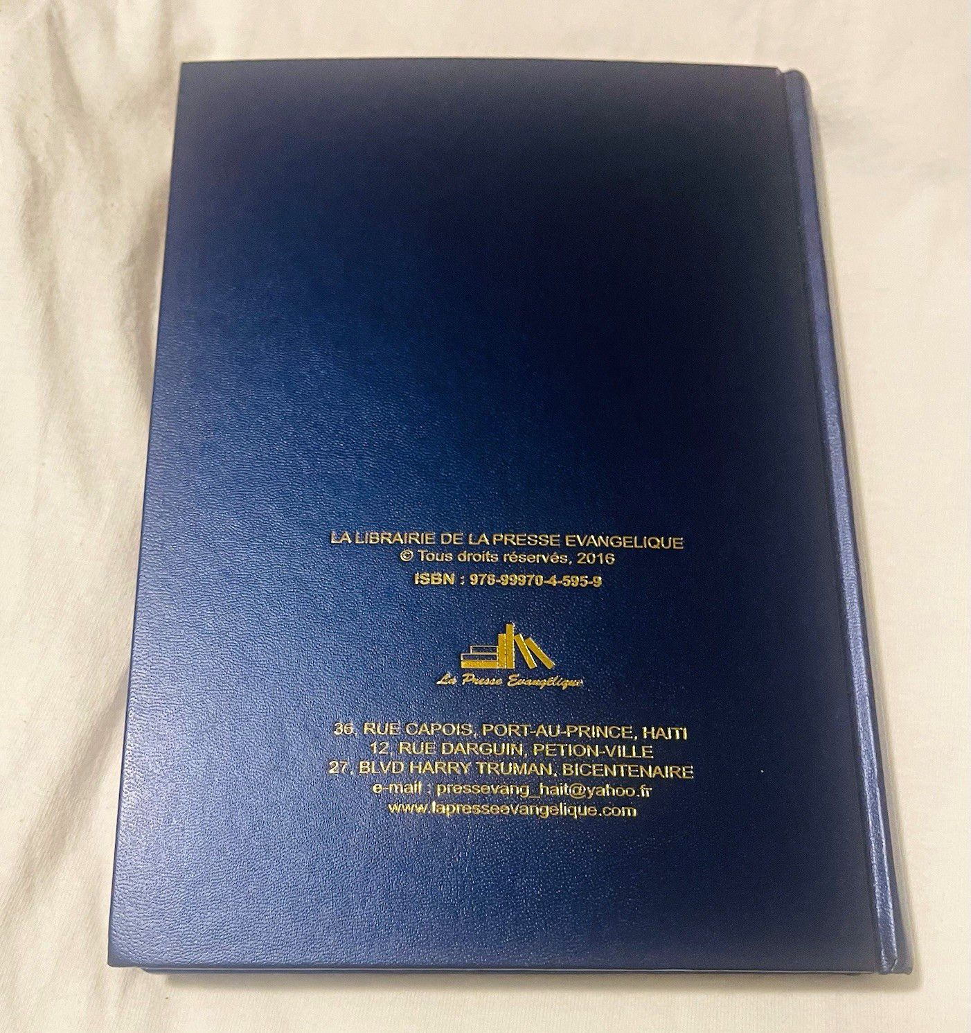 La Presse Evangelique Chants d\'Espérance Hardcover French Hymnal Special 2016