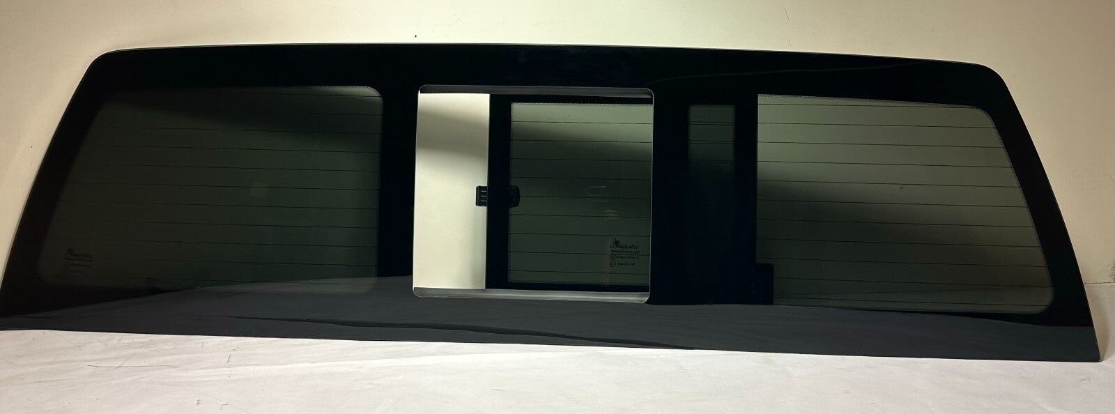 Fits: 2007-2013 GMC Sierra Back Glass Rear Manual Sliding Window +Heated