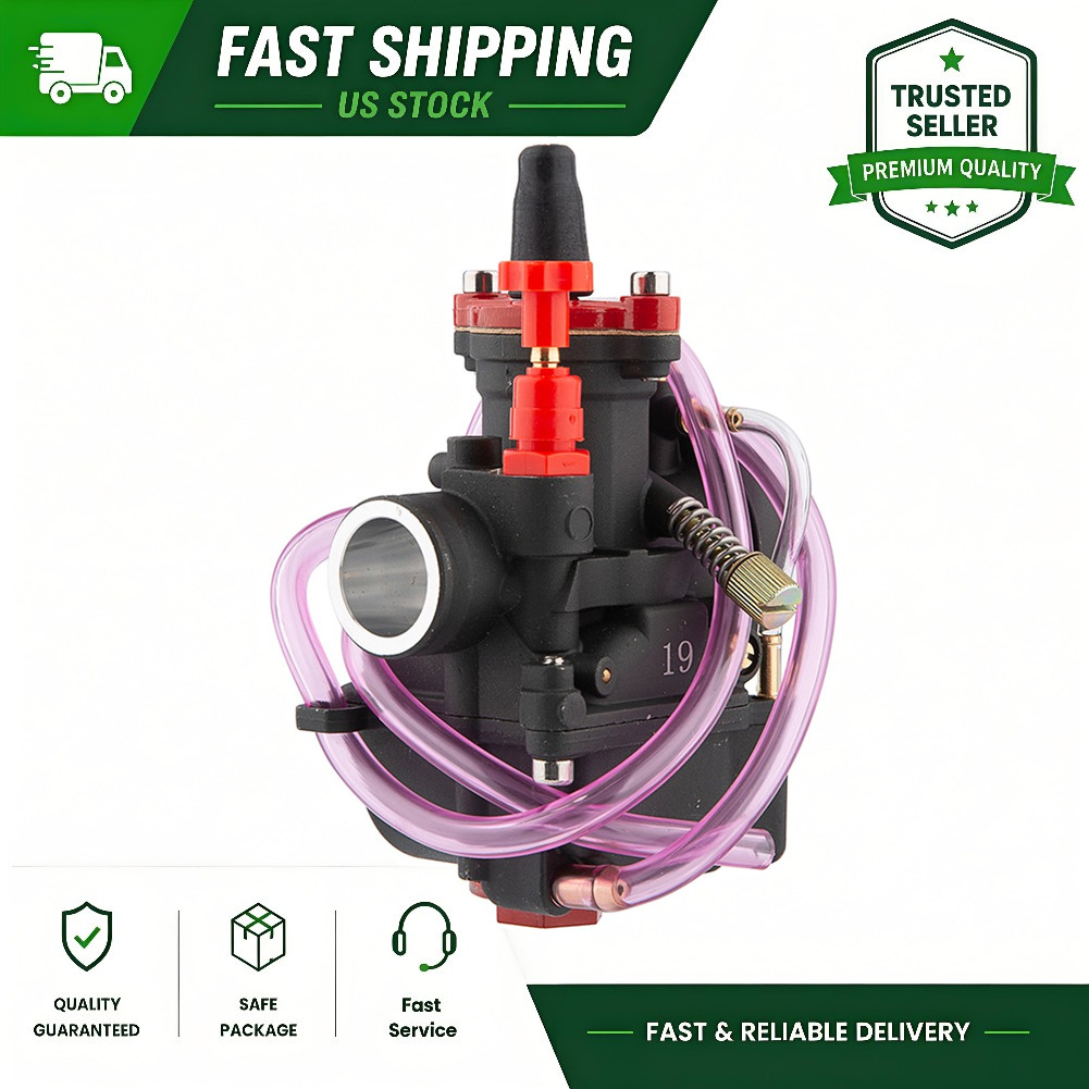 Universal 19mm Carburetor PWK19 For 90cc-110cc Honda CRF110F XR100R TRX90