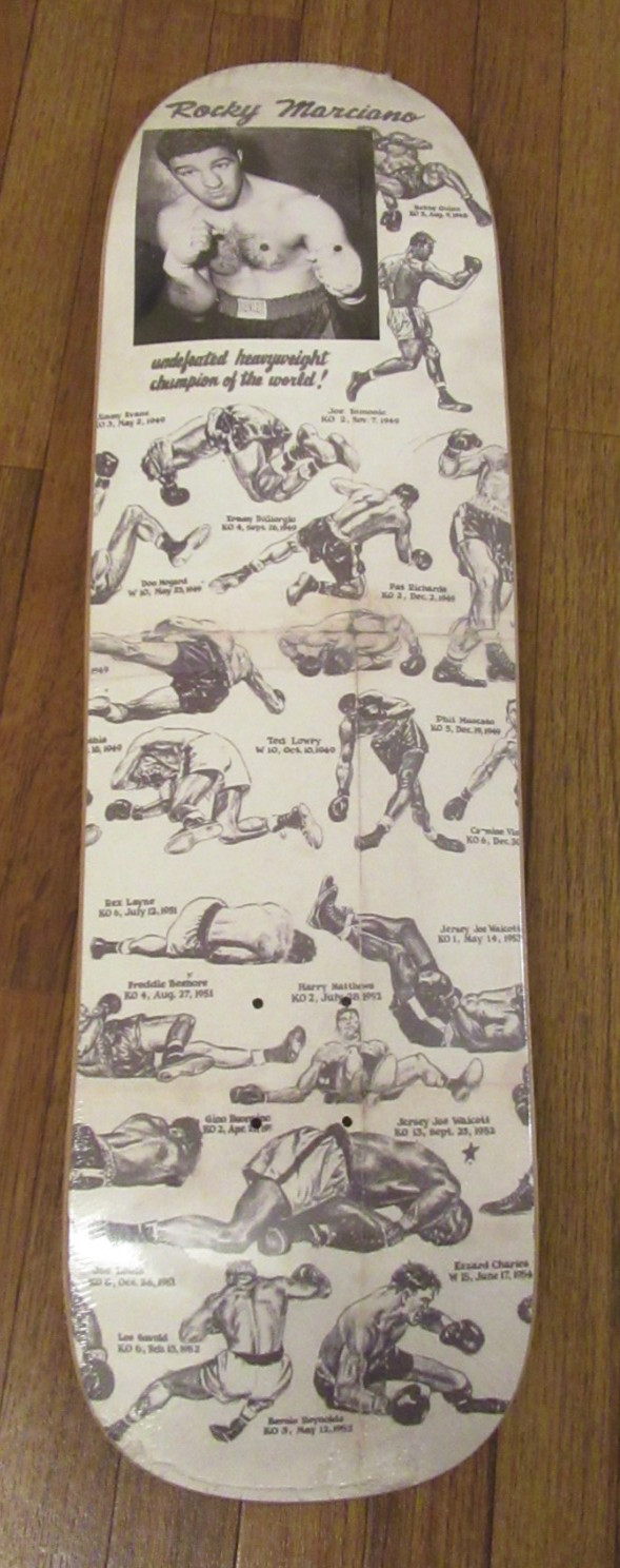 Deathwish Jim Greco Rocky Marciano Skateboard Deck Brand New Free U.S. Shipping