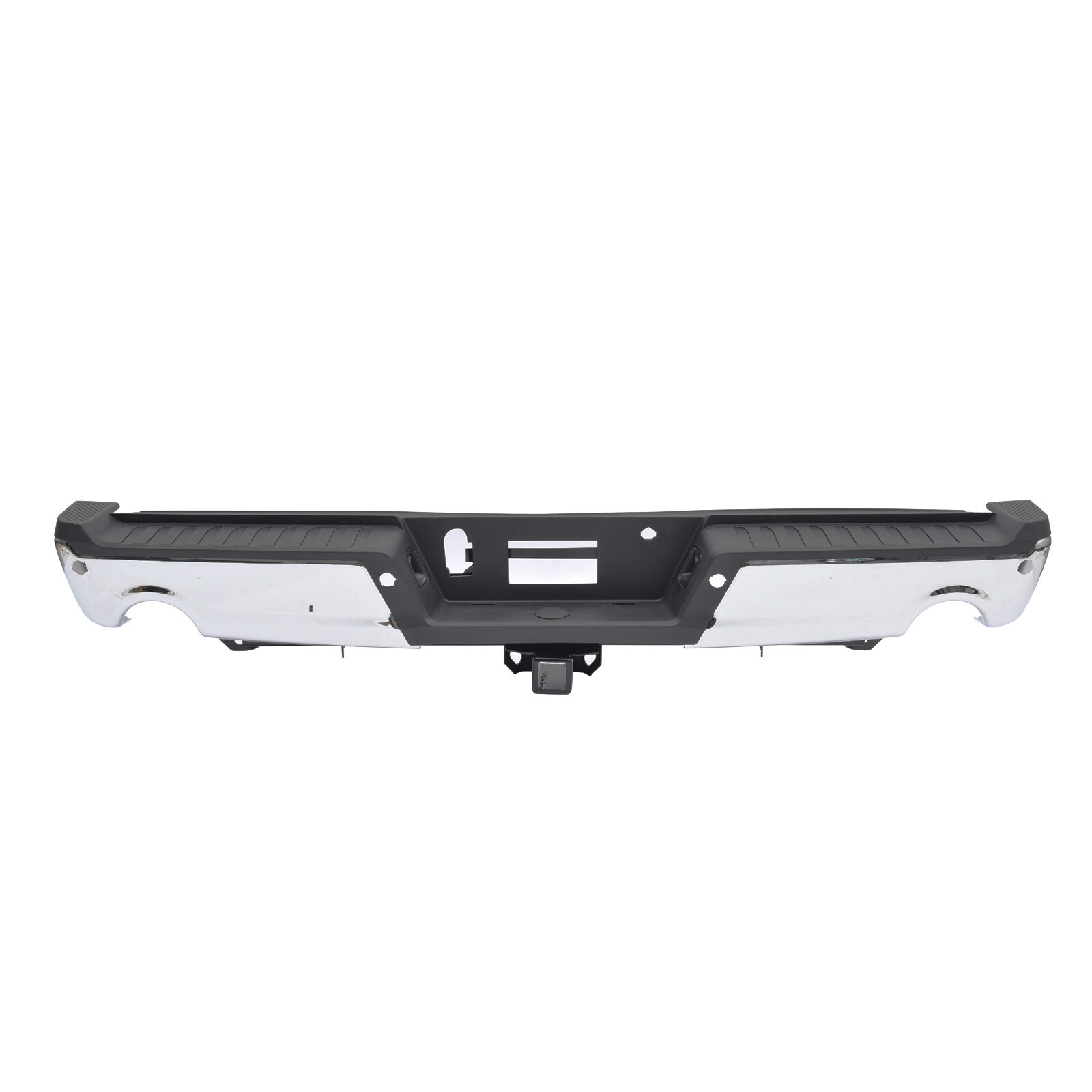 [Defective] Rear Bumper Dual Exhausts w/Tow &4 Sensor Holes For 21-23 Ford F-150