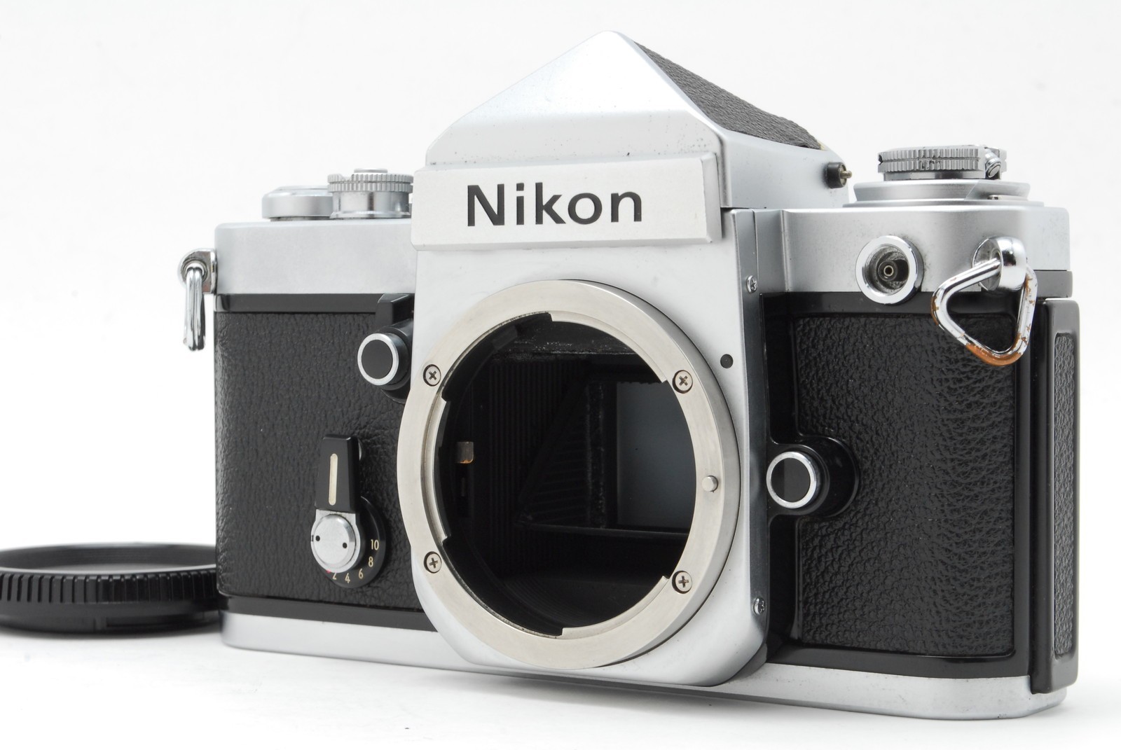 【N MINT+++】Nikon F2 Eye Level 35mm Silver Film Camera Body