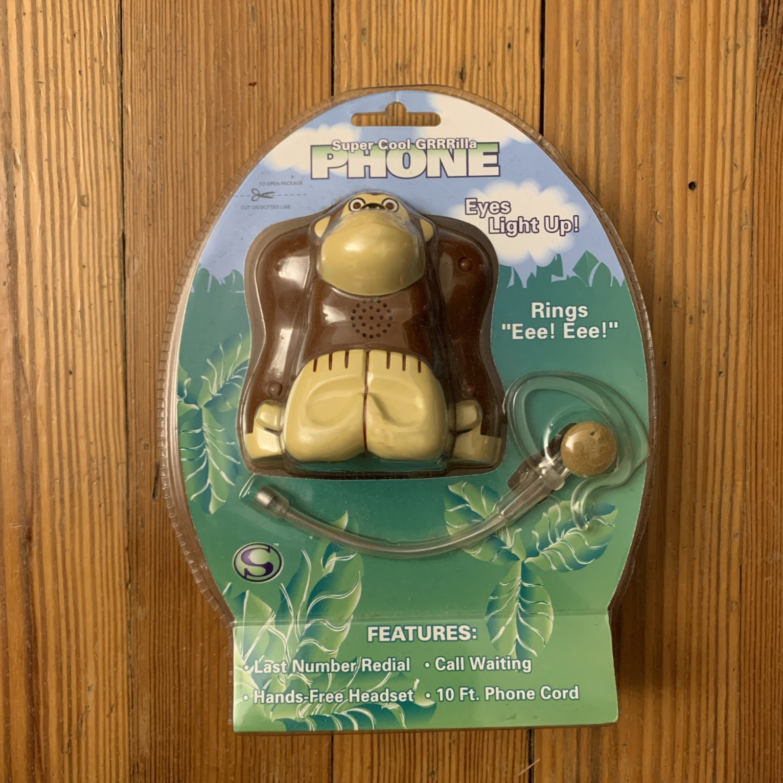Vintage Super Cool GRRRilla Gorilla Phone Novelty Landline New In Package Retro Vintage Super Cool GRRRilla Gorilla Phone Novelty Landline New In Package Retro
