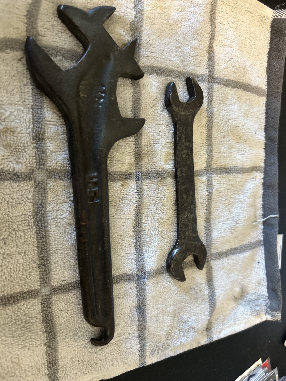 Vintage International Harvester IHC Tractor Wrench Set 1595E & U51 Implement Lot