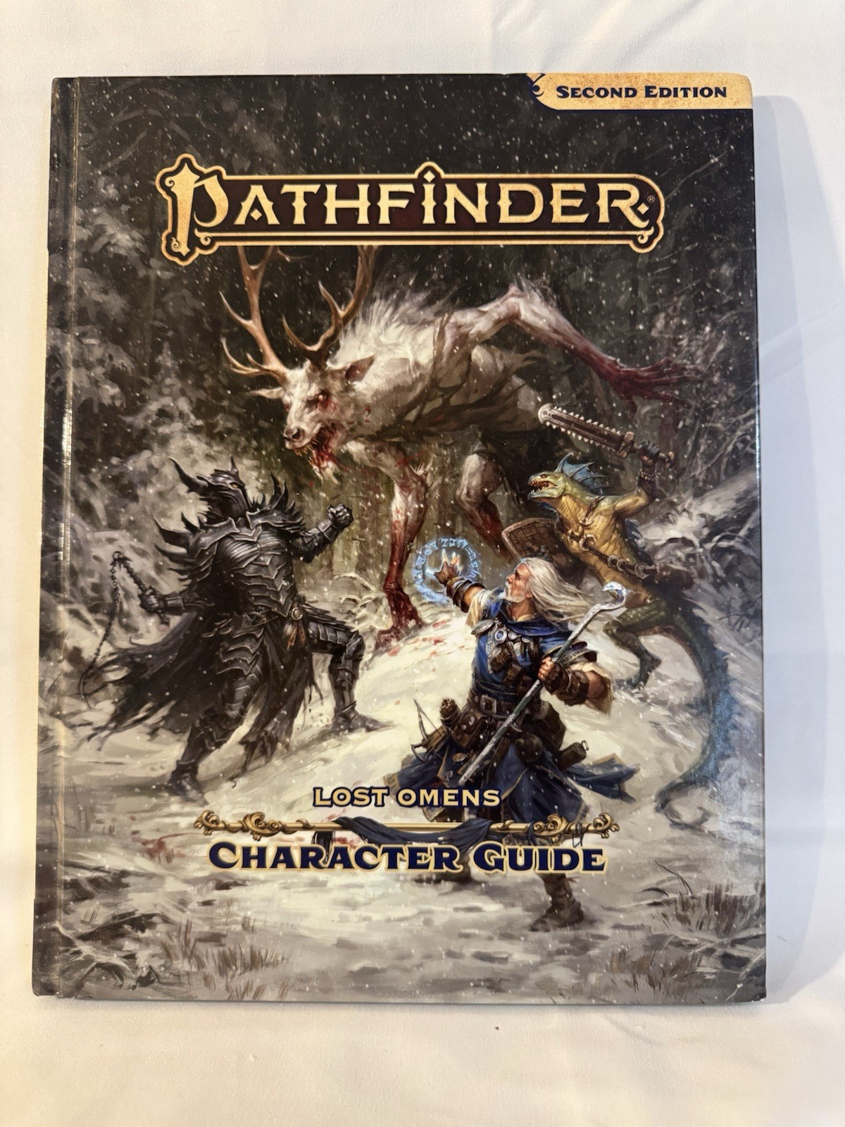 Pathfinder Lost Omens Character Guide Hardcover 2nd Edition by Paizo