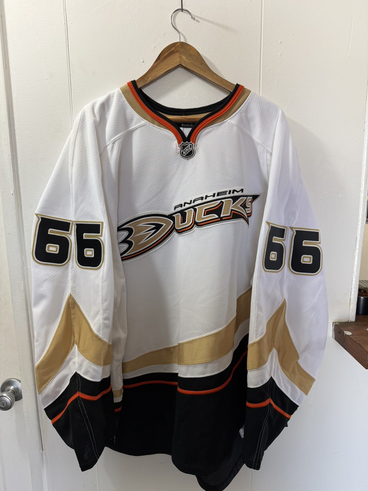 Anaheim Ducks 2012/13 MIC Reebok Edge NHL Jersey 58+ LUCA CAPUTI 