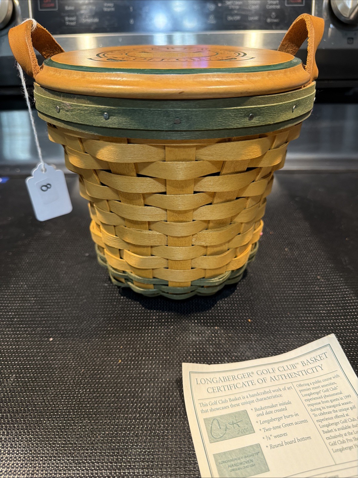 Longaberger Very Rare Golf Basket Set Brand New Longaberger Very Rare Golf Basket Set Brand New