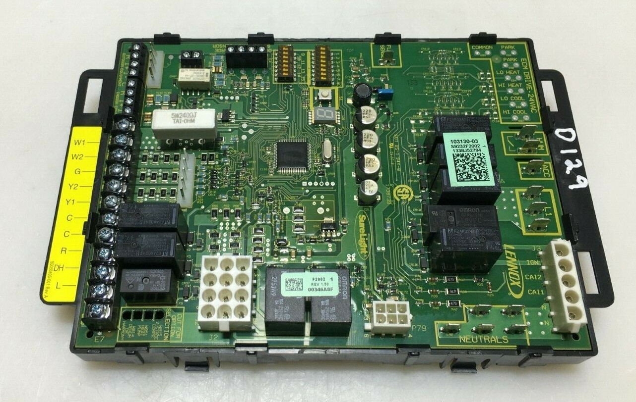 LENNOX 103130-03 Control Circuit Board SureLight S9232F2002 used #D129