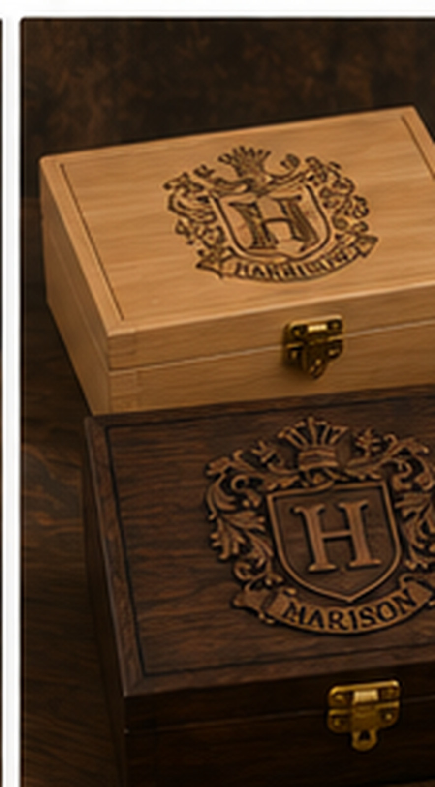 Personalized Keepsake Box | Custom Family, Wedding & Memorial Heirloom