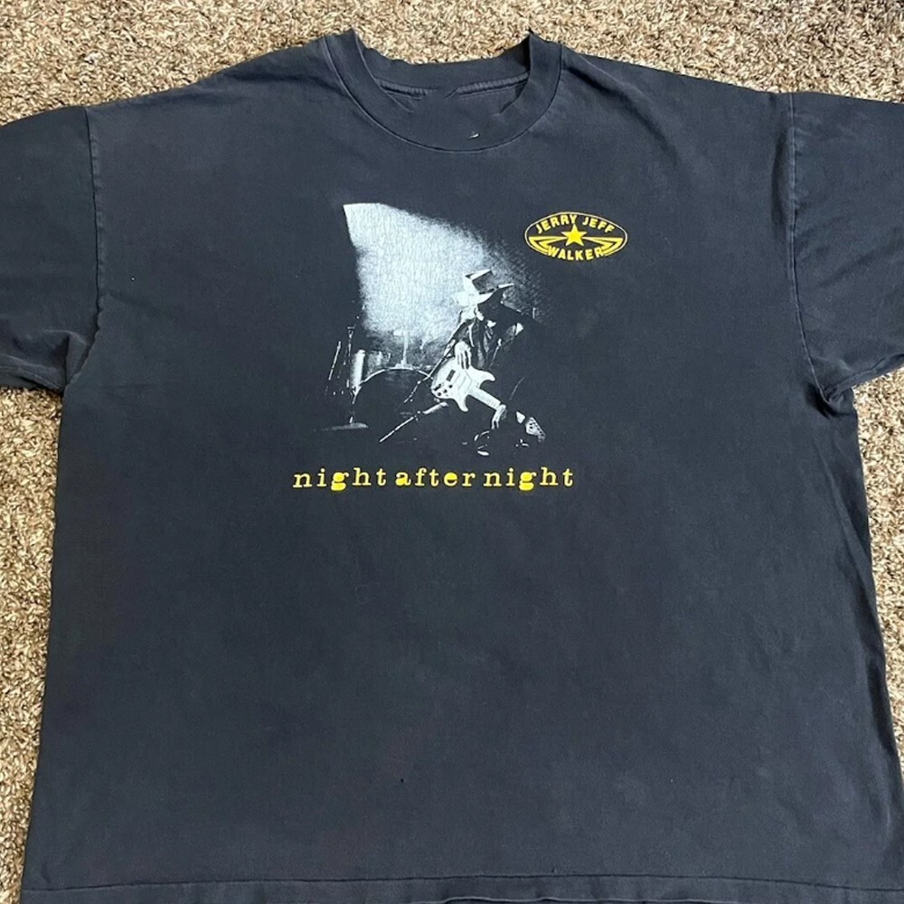 Retro Jerry Jeff Walker Short Sleeve Unisex All Size 10D355