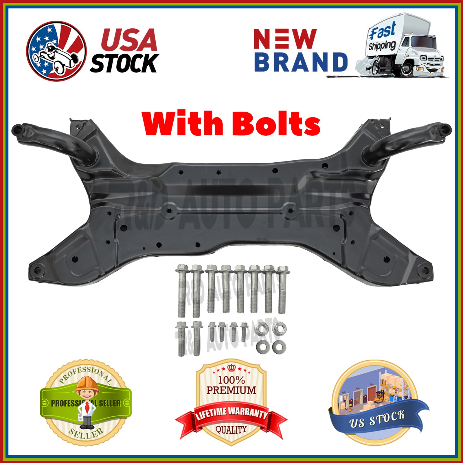 New Front Subframe Crossmember For 2008-2017 Mitsubishi Lancer L4 2.0L 4000A428
