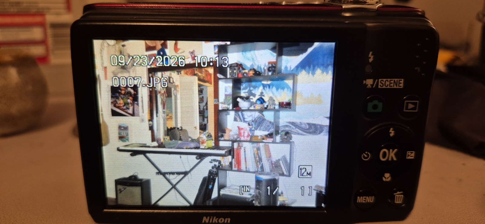 Nikon COOLPIX L22 Digital Camera – Tested & Working – Batteries + Wrist Strap