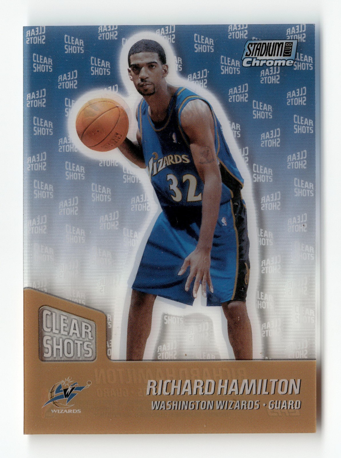 1999-00 Stadium Club Chrome #CS6 Richard Hamilton Clear Shots