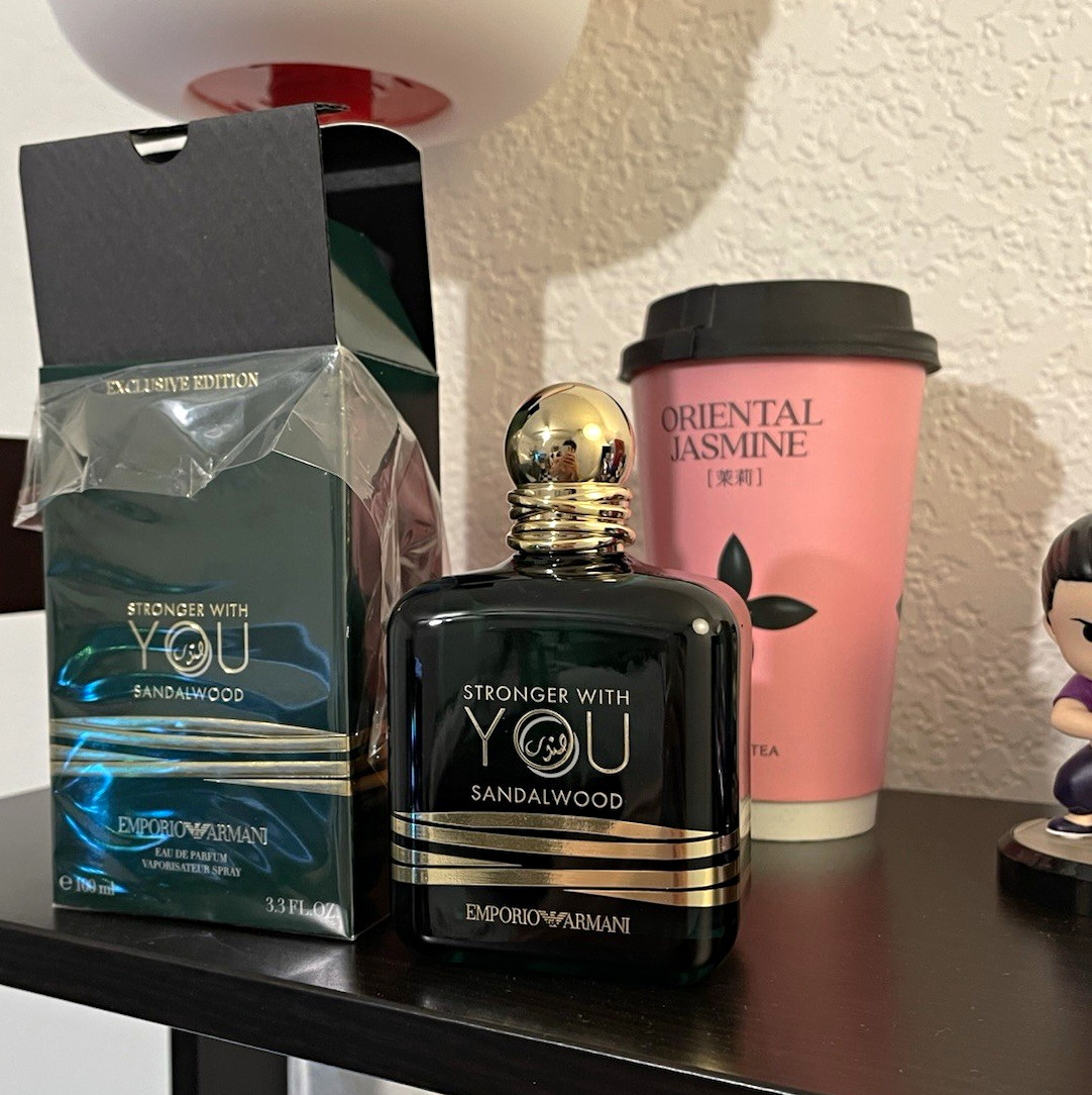 Emporio Armani Stronger With You Sandalwood EDP Spray Regular 3.4 fl oz Emporio Armani Stronger With You Sandalwood EDP Spray Regular 3.4 fl oz
