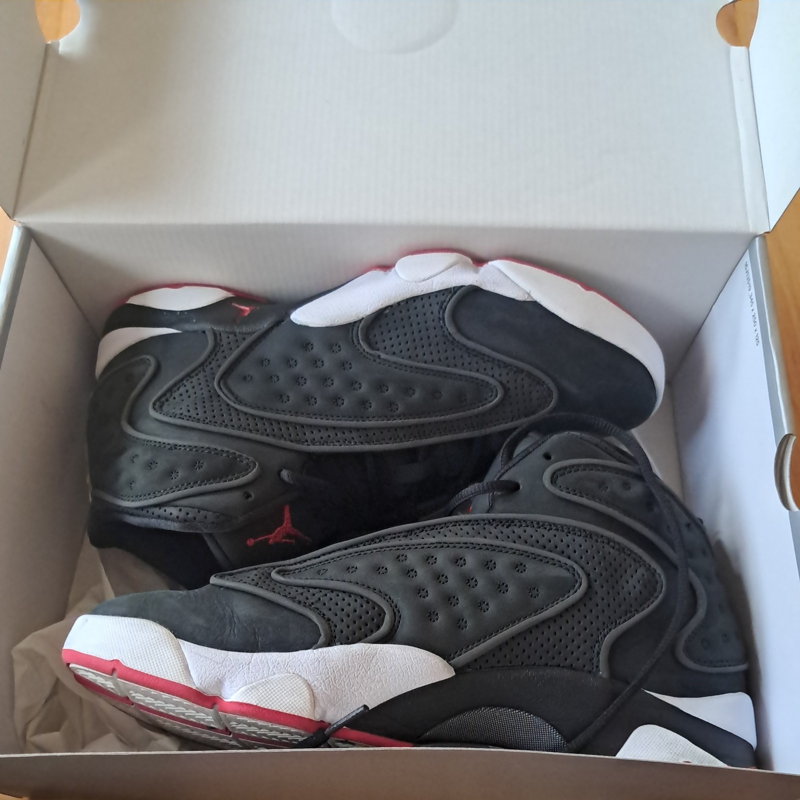 SIZE 10.5M - Jordan Wmns Air Jordan OG \'Bred\' CW0907 002 Only Worn Once SIZE 10.5M - Jordan Wmns Air Jordan OG \'Bred\' CW0907 002 Only Worn Once
