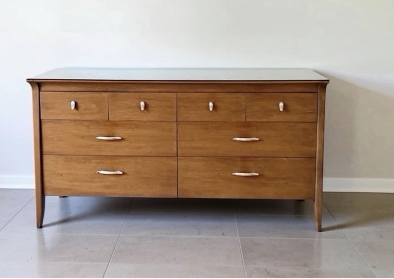 Authentic Mid-Century Modern Drexel Dresser by John Van Koert | Walnut