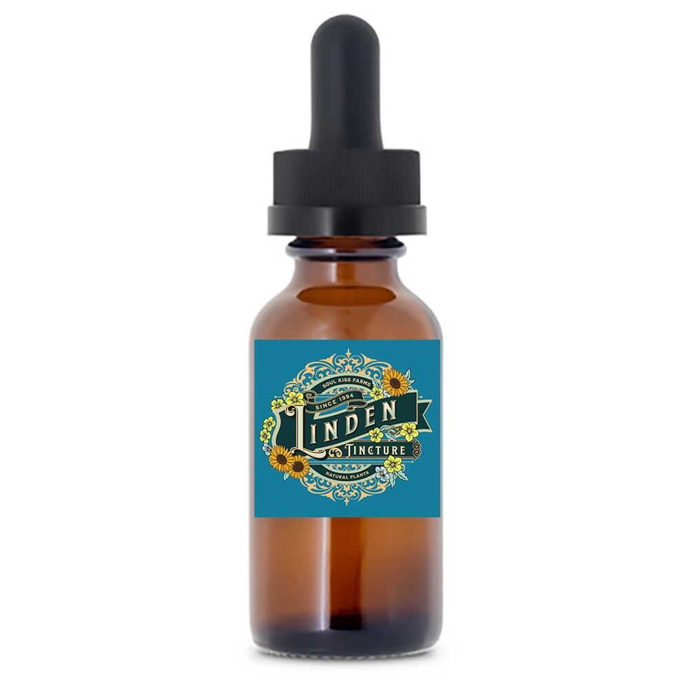 Organic Linden Tilia Tincture - Made in the USA 2oz