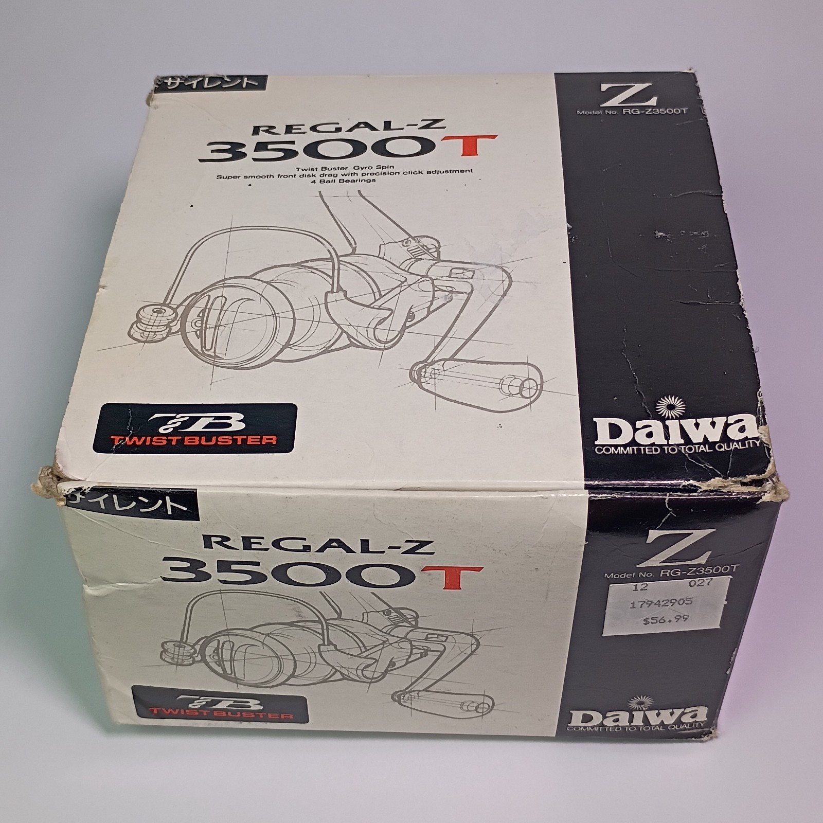 Daiwa Regal-Z 3500T Spinning Fishing Reel New Vintage Daiwa Regal-Z 3500T Spinning Fishing Reel New Vintage