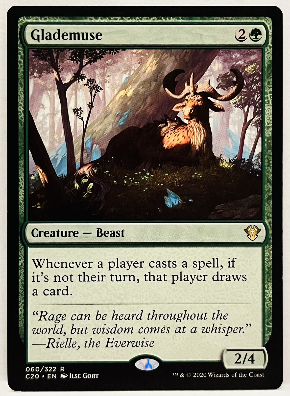 MTG-Glademuse (#60) Commander 2020 C20-Regular-NM