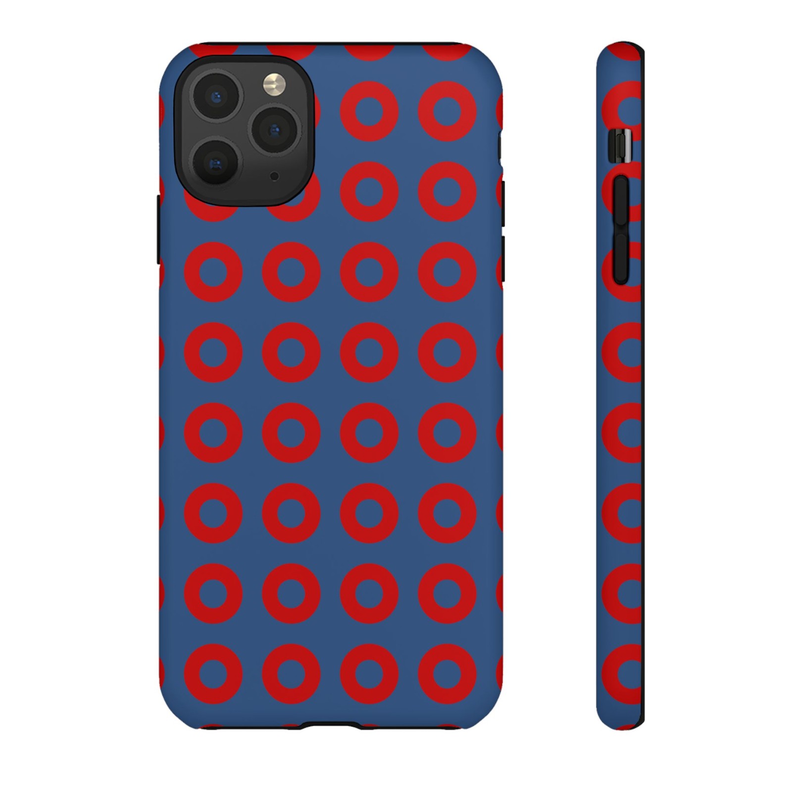 Phish Red Circle Donut Phone Case | Tough Case