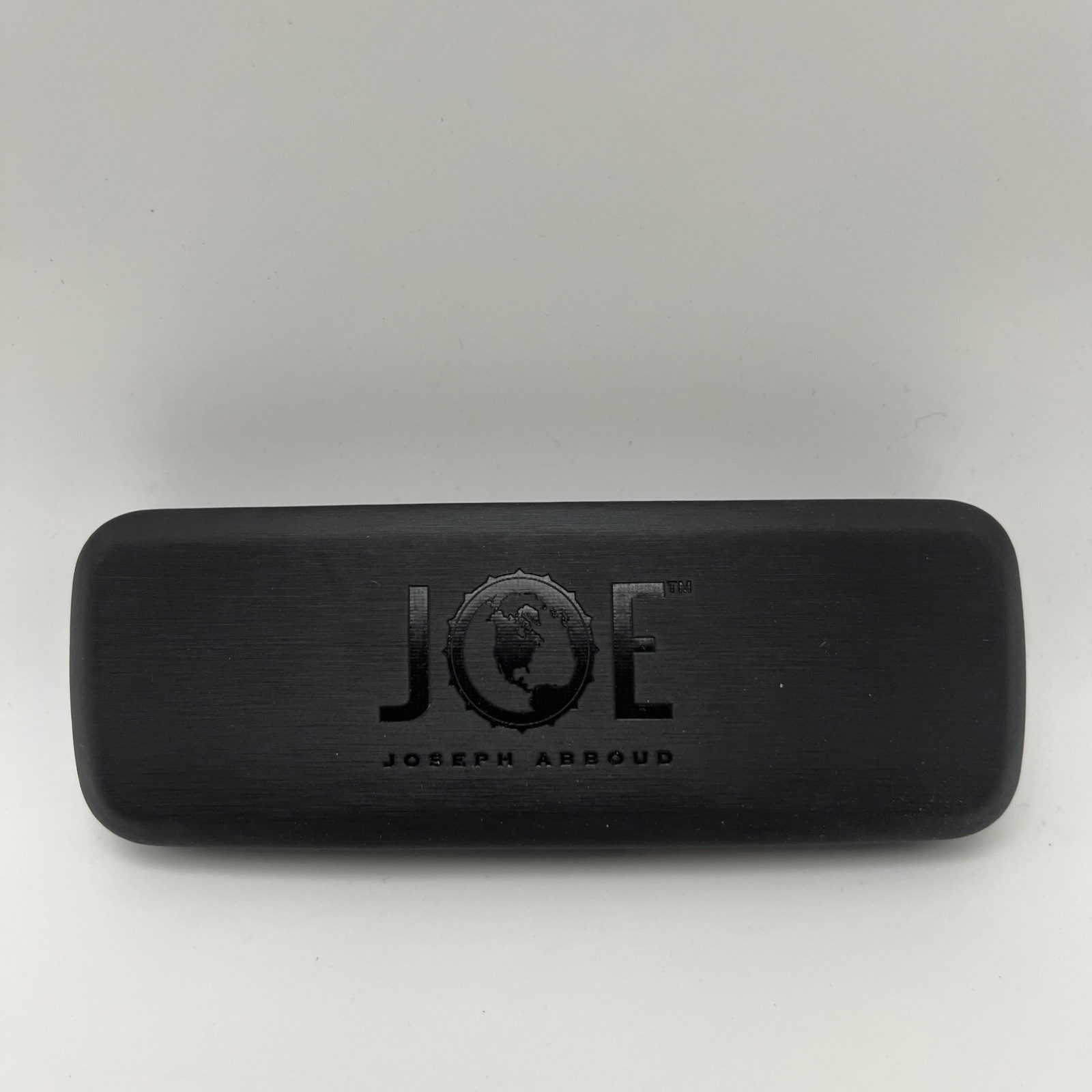 JOE Joseph Abboud Black Hard Clamshell Glasses Eyeglass Case Protective