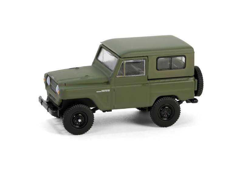 1962 Nissan Patrol - Green Diecast 1:64 Scale Model - Greenlight 35290A