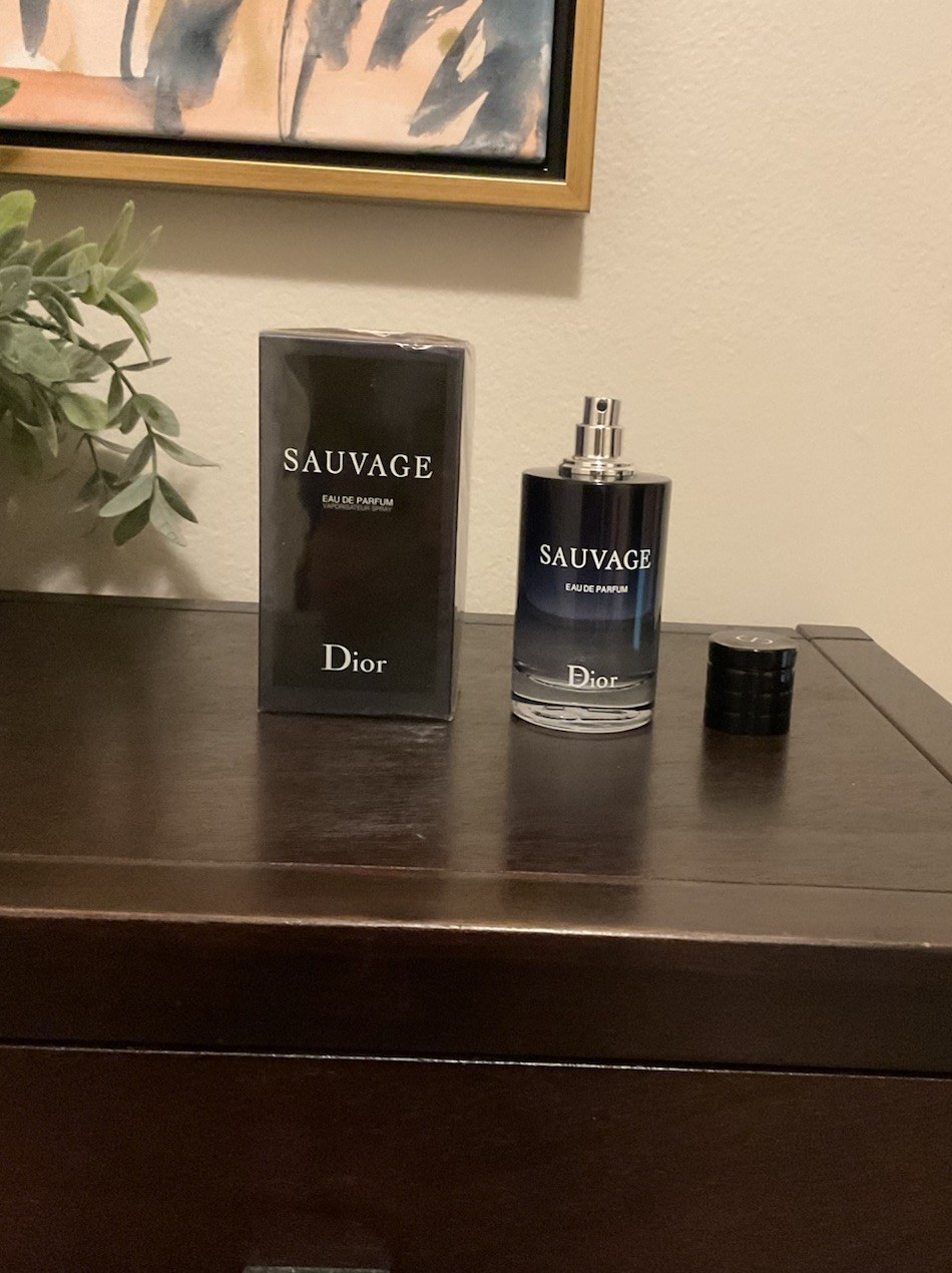 Dior Sauvage Eau de Parfum Spray 3.4 fl oz Regular Size Sealed Box