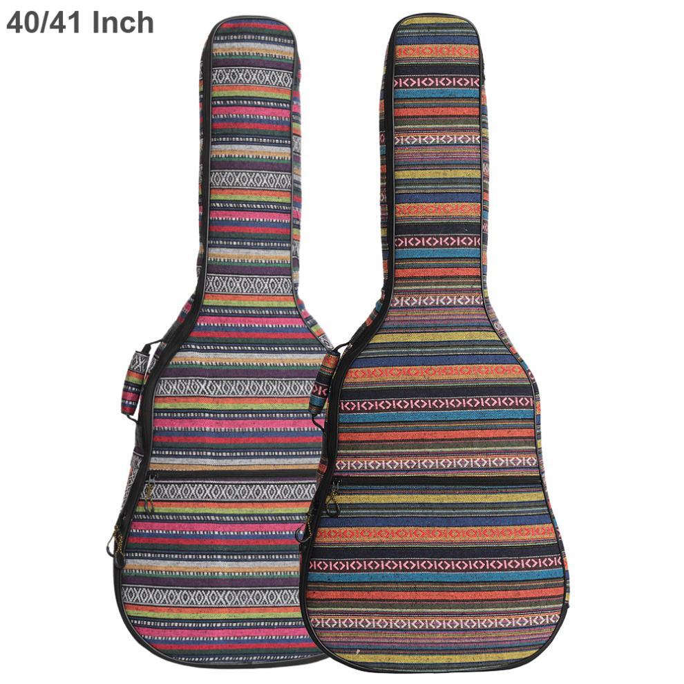 40 / 41 Inch Folk Soft Padded Acoustic Guitar Case Gig Bag Waterproof Backpack 40 / 41 Inch Folk Soft Padded Acoustic Guitar Case Gig Bag Waterproof Backpack