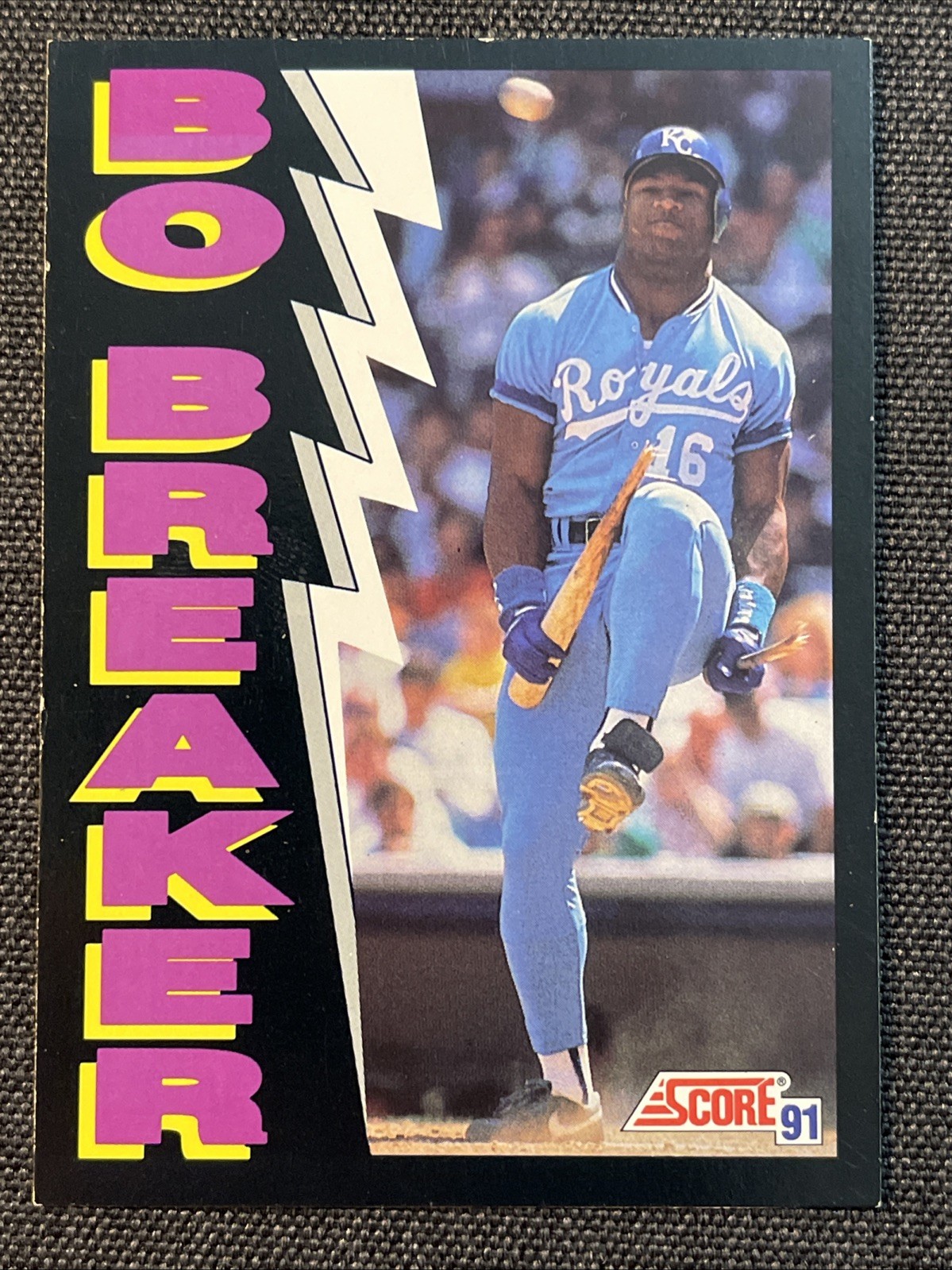 1991 Score - Bo Jackson #773 EX-Whiting 1991 Score - Bo Jackson #773 EX-Whiting