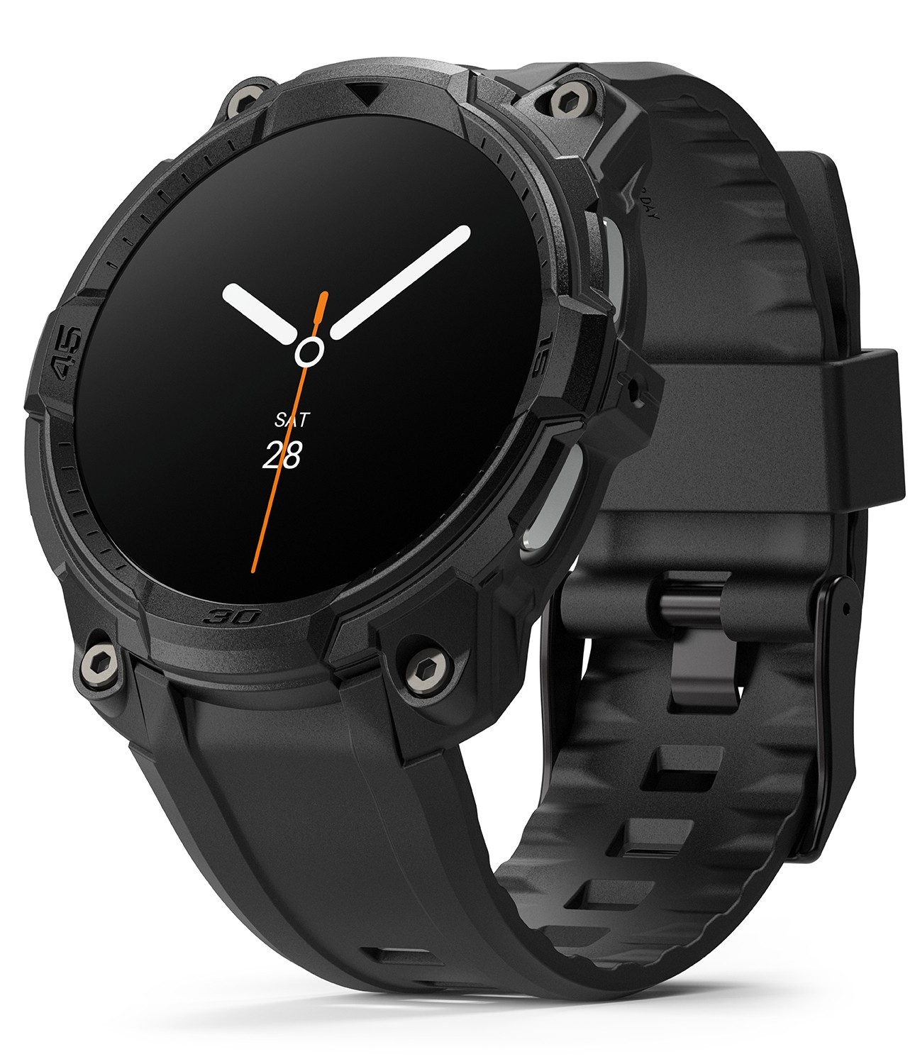 For Samsung Galaxy Watch 9 / 8 44mm | Ringke [Rugged Gear] Case & Band Combo